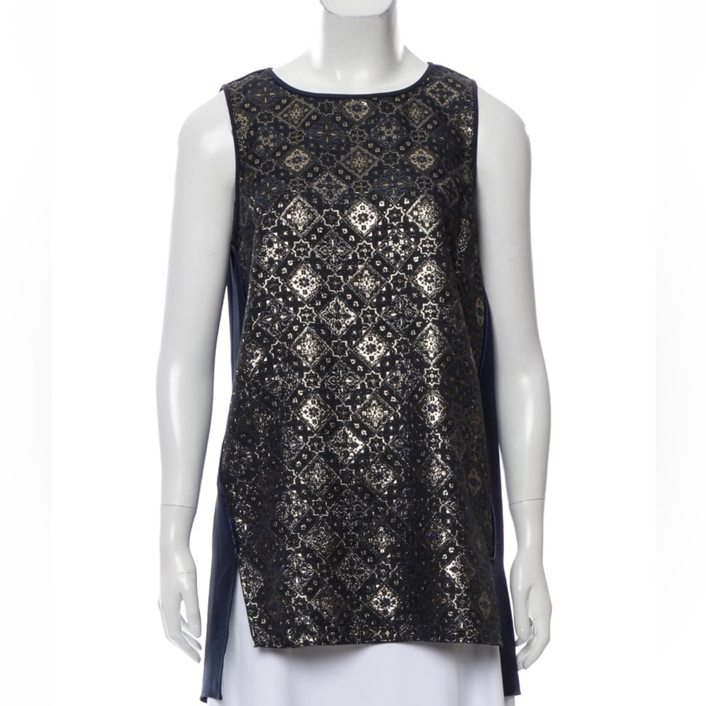 Lafayette 148 Bateau Neckline Tunic